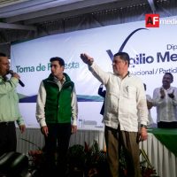 Virgilio Mendoza rindió protesta como líder PVEM - AFmedios