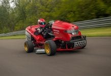 La podadora más rápida del mundo es de Honda