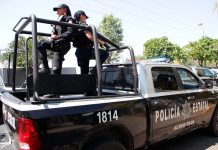 Policía estatal arresta a un joven por la portación de arma de fuego