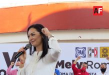 Dirigentes nacionales del PRI, PAN y PRD arropan a Mely Romero