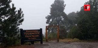 Cierran el Nevado de Colima y tres parques naturales ante el huracán Simón