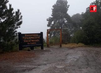 Cierran el Nevado de Colima y tres parques naturales ante el huracán Simón