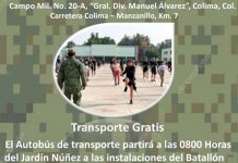 Zumba con la Sedena este 23 de julio en el 29/o. Batallón de Infantería