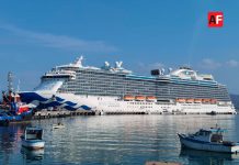 Confirman escala de crucero Royal Princess mañana a Manzanillo; llegará con más de 3 mil pasajeros