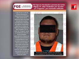 “El Abulón”, detenido este viernes 21 de agosto en Oaxaca, ya había sido capturado y vinculado a proceso en Colima en 2023