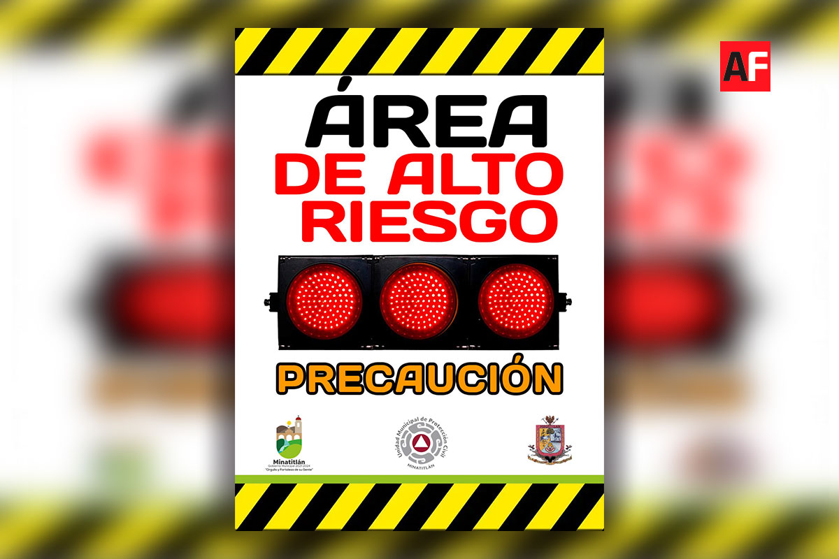 PC Minatitlán colocará señalización en zonas de alto riesgo en la vía a Villa de Álvarez |  AFmedia.