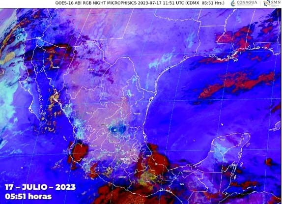 En algunas zonas de Colima se podrían registrar lluvias de hasta 150 milímetros;  PC pide a la población estar atenta |  AFmedia.