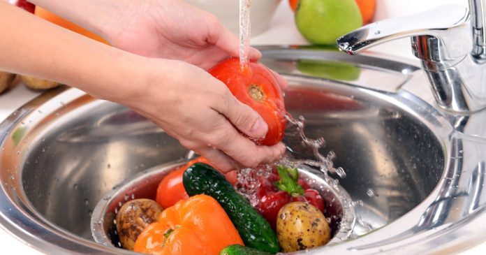 lavado frutas y verduras