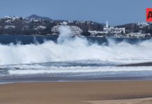 Alerta Capitanía de Puerto sobre Mar de Fondo y potencial de lluvias fuertes