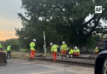 Ciudadana denuncia riesgo en cruce ferroviario de Rancho de Villa, en Colima