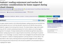 Docentes de Colima publican en revista científica internacional estudio sobre fomento a la lectura infantil durante COVID-19