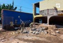 Tercer día de trabajos en la Estación Central de Bomberos Voluntarios de Colima