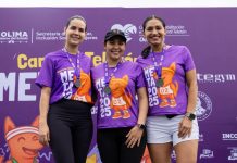 Indira Vizcaíno agradece respuesta de colimenses que se sumaron a la Carrera Teletón Meta 2025