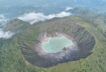 Autoridades mantienen vigilancia preventiva del volcán Chichonal