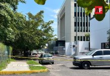 Ejecutan a hombre frente al Poder Judicial en Colima