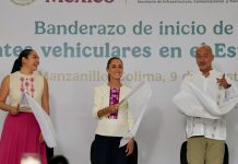 Presidenta Claudia Sheinbaum da banderazo de inicio a la construcción de puentes vehiculares en Colima