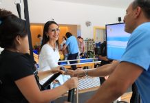 Alcaldesa de Tlaquepaque, visitó el Teleton de Occidente en Guadalajara