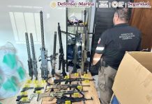 Autoridades federales realizan cateo en Sinaloa y aseguran arsenal