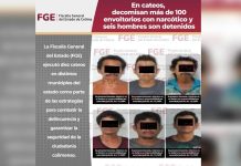 En cateos, decomisan más de 100 envoltorios con narcótico y seis hombres son detenidos