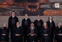 Ministros de la nueva SCJN participan en ceremonia de consagración y entrega de Bastón de Mando