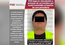FGE logra la vinculación a proceso de un hombre por multi homicidio al interior de una panadería
