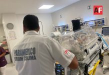 CRUM realiza traslado de recién nacido con problemas respiratorios