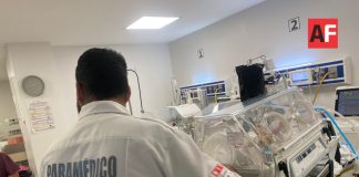 CRUM realiza traslado de recién nacido con problemas respiratorios