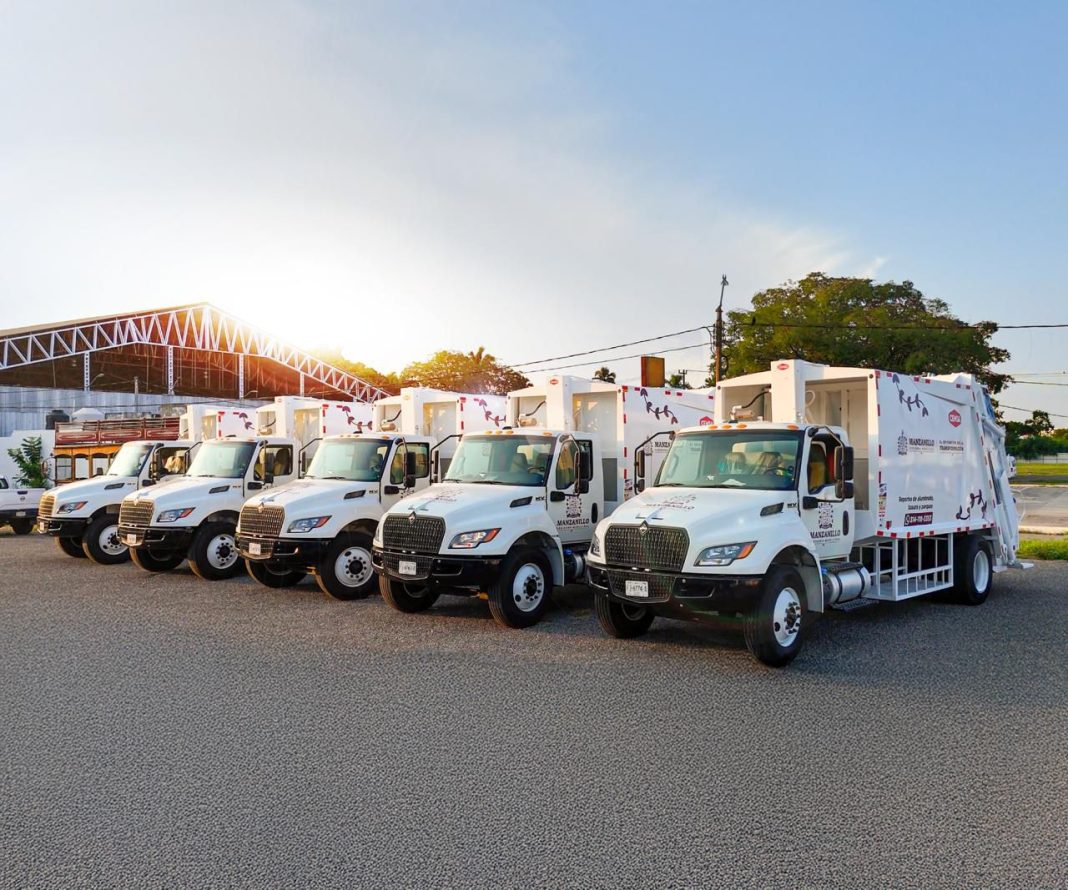 Camiones recolectores de basura Manzanillo