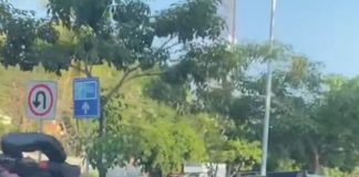 Mototaxi termina volcada en Miramar tras choque con vehículo particular; hay 1 lesionado