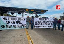 Campesinos bloquean carreteras en Jalisco y se manifiestan en Colima como parte del paro agrícola nacional