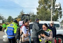 Brigadistas colimenses llegan a Hidalgo para apoyar en labores de rescate