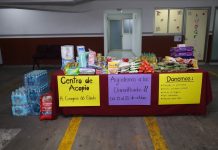 Instala Congreso centro de acopio en apoyo a familias afectadas por inundaciones