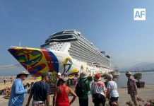 Manzanillo recibe al crucero Norwegian Encore, en su travesía de costa a costa
