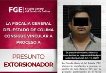 FGE consigue vincular a proceso a presunto extorsionador