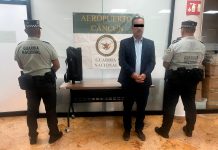 Guardia Nacional detiene a pasajero en Cancún que pretendía volar a Cuba con cocaína oculta en su equipaje