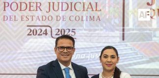 Gobernadora de Colima acudió al informe 2024-2025 del Tribunal Superior de Justicia del Estado