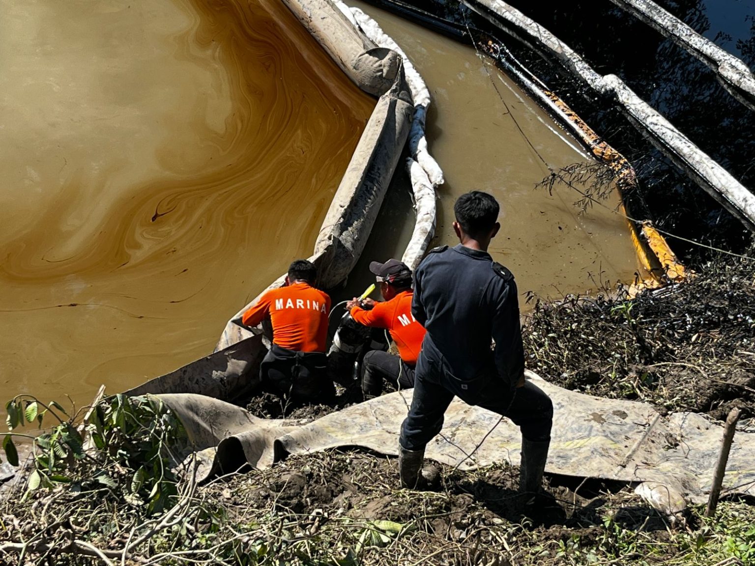 Marina activa el Plan Nacional de Contingencias por derrame de ...