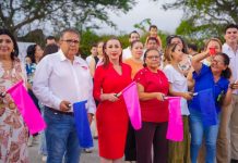 Da Tey banderazo inicial a construcción del colector pluvial en Lindavista II