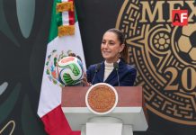 Claudia Sheinbaum presentó la Copa Mundial FIFA 2026