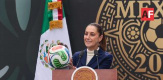 Claudia Sheinbaum presentó la Copa Mundial FIFA 2026