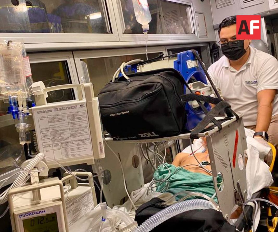 Cruz Roja traslada a menor con problemas cardiovasculares a Guadalajara-6