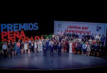 Reciben premio Peña Colorada 50 mujeres y 36 hombres, este martes en el Universitario