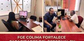 FGE Colima fortalece capacidades del personal en casos de desaparición de menores