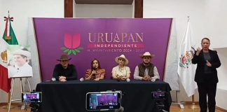 Alcaldesa Grecia Quiroz llama a no dejarse engañar, el Moviento del Sombrero tiene una sola línea y es en Uruapan