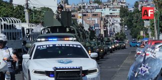 Llegan refuerzos del Ejército y Guardia Nacional a Michoacán para reforzar la seguridad