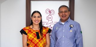 Indira Vizcaíno recibe a nuevo titular de Asipona; reitera colaboración entre Gobierno y autoridad portuaria