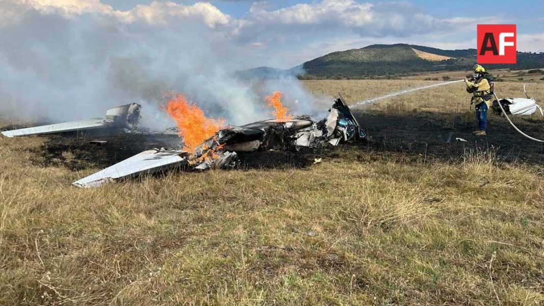 Se desploma avioneta en Purépero, Michoacán; hay 5 personas heridas_-4
