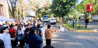 Siguen las protestas en Uruapan por el asesinato del alcalde Carlos Manzo