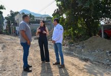 Rosi Bayardo da inicio a 6 obras de rehabilitación de redes de agua, drenaje y pavimentación