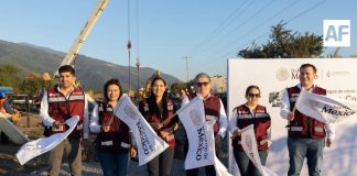 Claudia Sheinbaum e Indira Vizcaíno dan banderazo de inicio a construcción del acueducto ‘Agua para Colima’; se invertirán mil 780 mdp